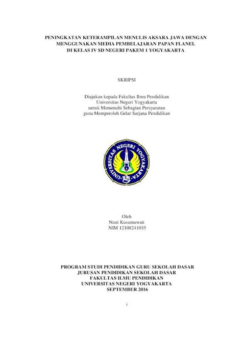 Kebutuhan dan Keterampilan Bahasa Jawa