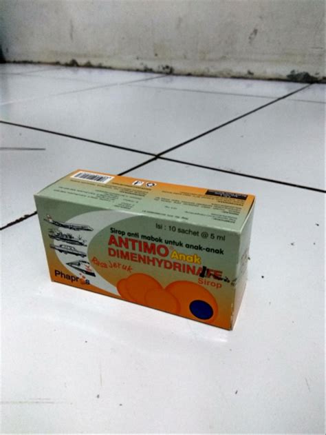 Harga Antimo Anak 1 Box di Pasaran