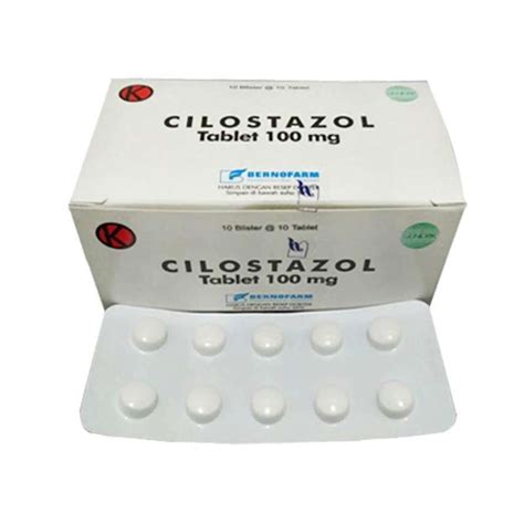 Harga Cilostazol 100mg
