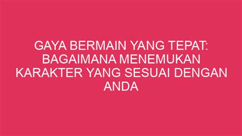Bagaimana Memilih Coklat Karakter yang Tepat untuk Anda?